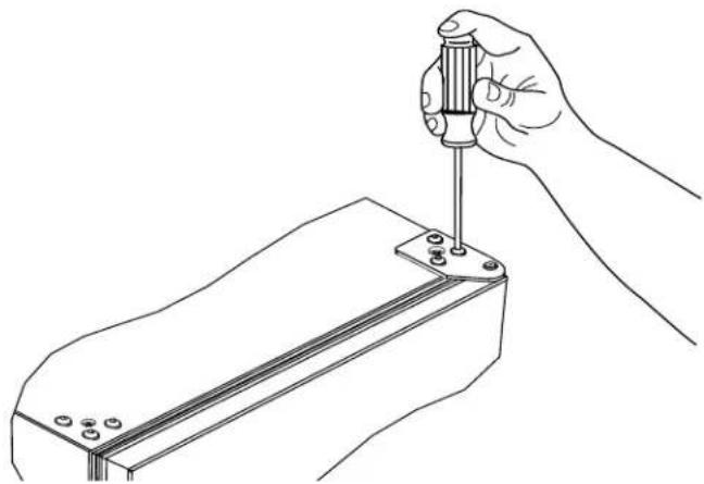 Marvel MACR215SS01A - Remove top hinge and door: - 1
