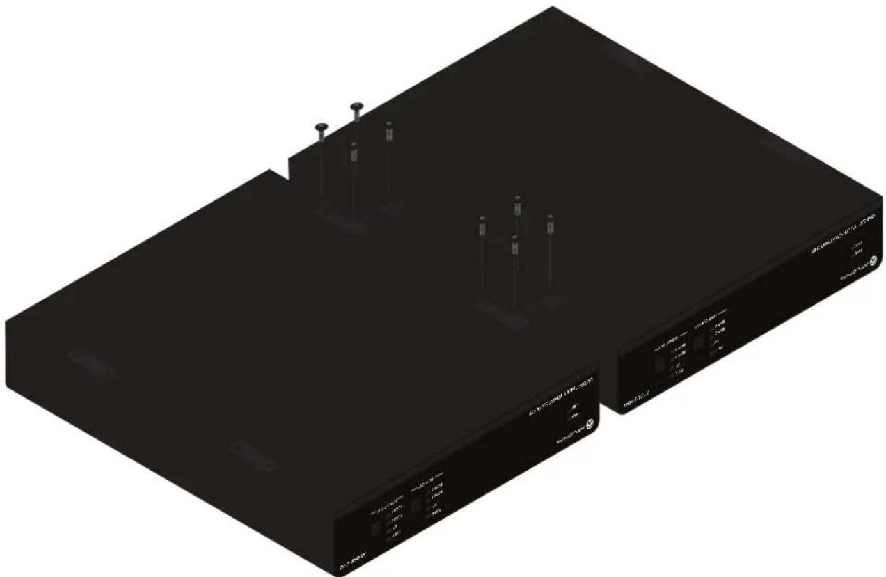 Atlona AT-OME-RX11 - Dual Unit Rack Installation - 2