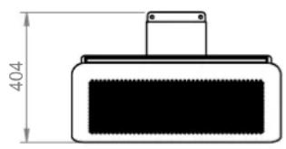 Bromic Tungsten 300 - TUNGSTEN SMART-HEAT™ HEATER DIMENSIONAL DETAILS - 1