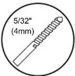 5/32" (4mm)