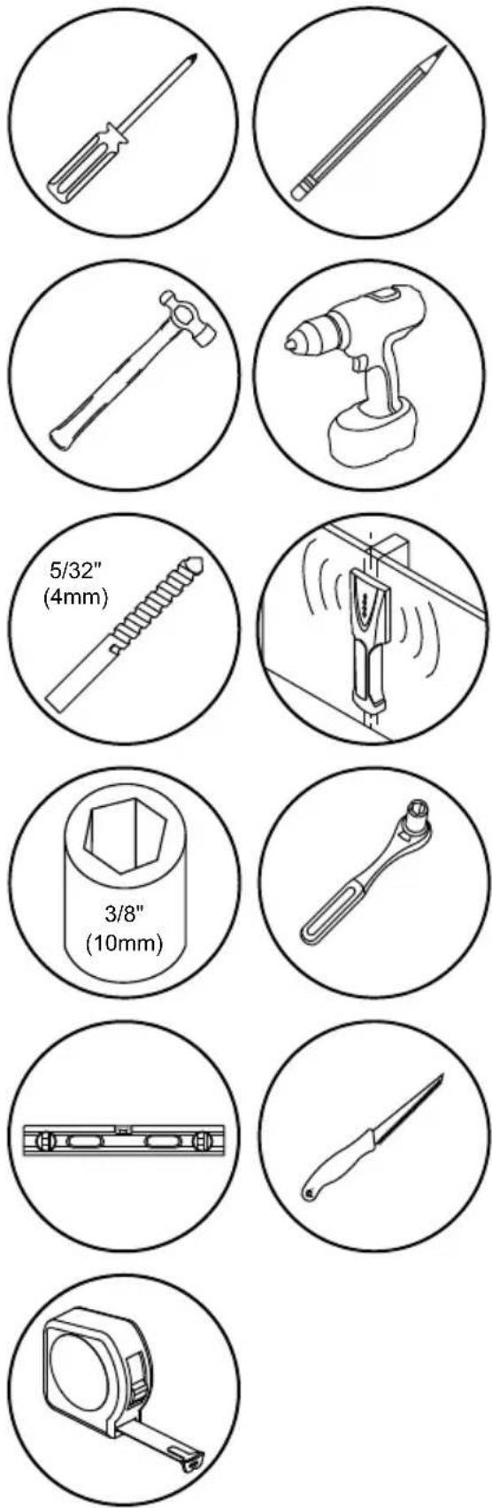 Peerless-AV KIL755-EUK - WARNING - 4