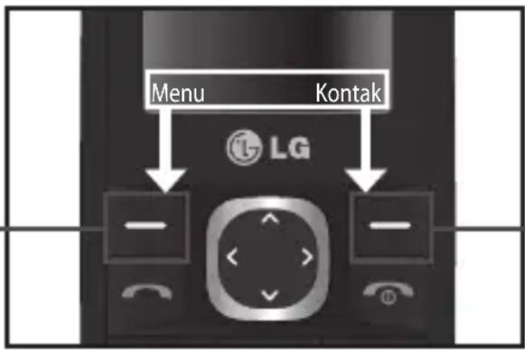 Menu Kontak LG