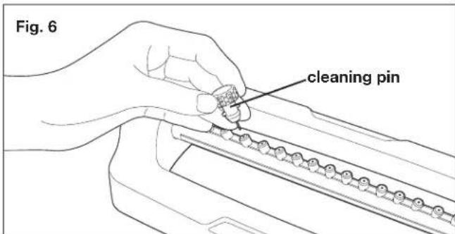 Fig. 6 cleaning pin