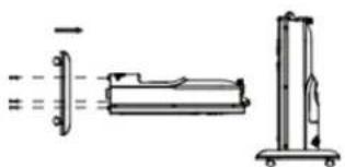 Heinner HMF-18GREY - Mounting the casters - 1