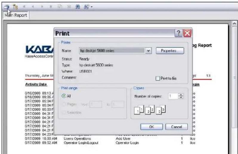 Main Report Print Printers Name: ho deskjet 5600 series Status: Ready Type: ho deskjet 5600 series Where: USB001 Comment: Print to file Activity Date G/18/2009 09:13 A G/18/2009 09:06 A G/17/2009 05:04 F G/17/2009 05:04 F G/17/2009 05:00 F G/17/2009 04:31 F G/17/2009 04:31 F G/17/2009 04:21 F G/17/2009 04:21 F G/17/2009 04:21 F G/17/2009 04:29 F G/17/2009 10:00 AM G/17/2009 09:52 AM Users Operations Operator LoginLogout Add User Operator Login Properties Print range All Pages from 1 to 1 Selection Copies Number of copies: 1 OK Cancel