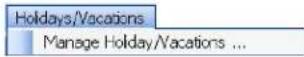 Dormakaba E-Plex Enterprise - Holidays/Vacations - 2