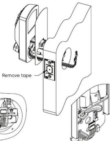 Remove tape