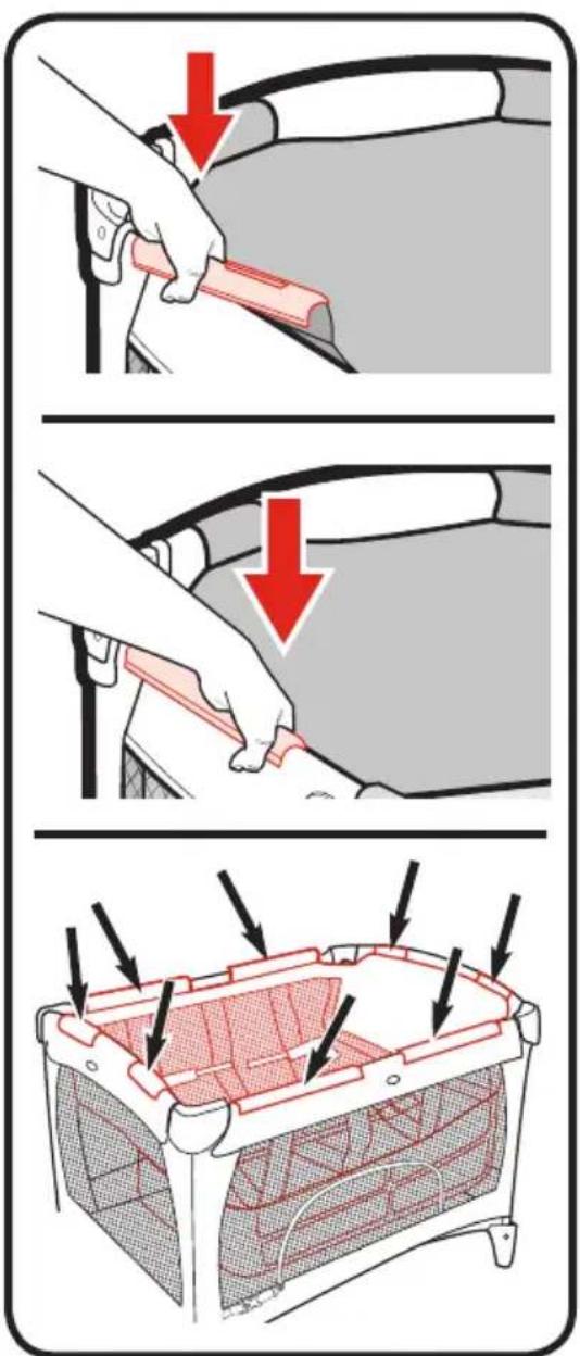 Diagram illustrating car seatbelt cleaning steps with red arrows indicating removal of the seatbelt and back cover.