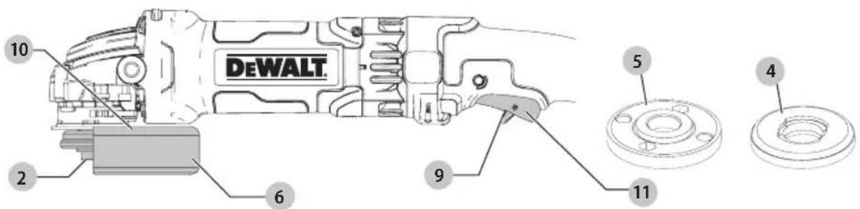 DEWALT 10 2 6 9 5 4 11