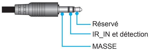 Réservé IR_IN et détection MASSE