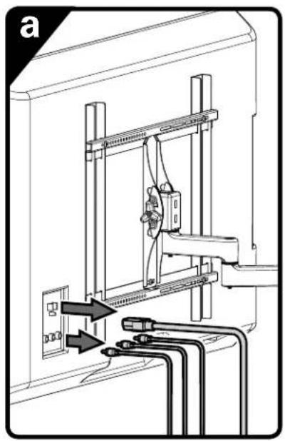 SANUS SASB1 - STEP 1: PREPARE YOUR TV [IF MOUNTED] - 4