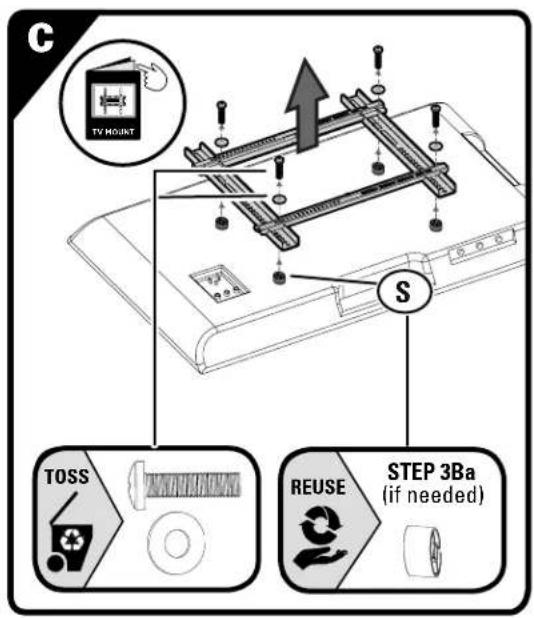 C TV MOUNT S TOSS REUSE STEP 3Ba (if needed)