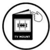 SANUS SASB1 - STEP 1: PREPARE YOUR TV [IF MOUNTED] - 1