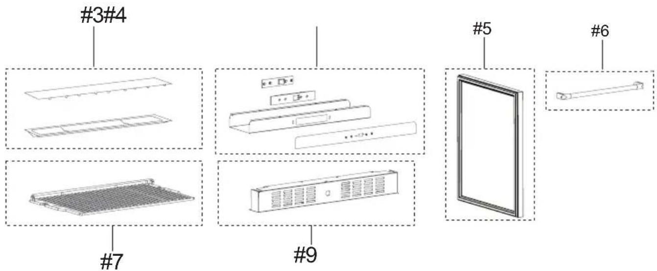Char-Broil Medallion 463641419 - PARTS DIAGRAM / DIAGRAMA DE PIEZAS - 2