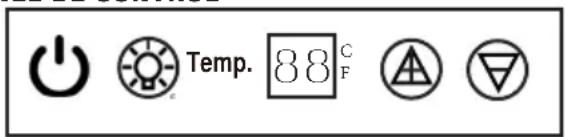 Temp. 88 °C F