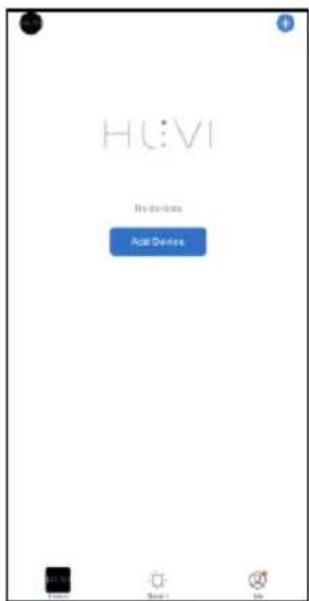 Hu:VI My devices Add Device