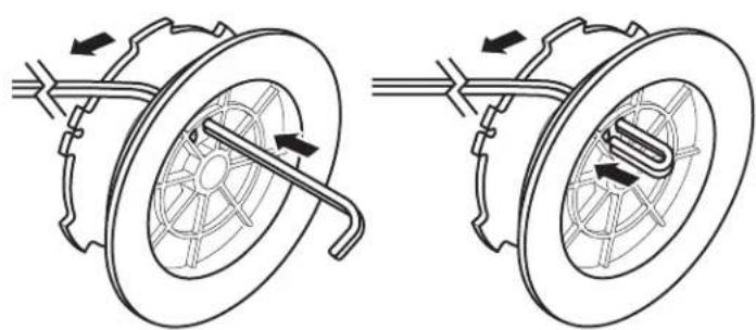 TROY-BILT TB27BC - Part 3 - Installing the Inner Reel - 2