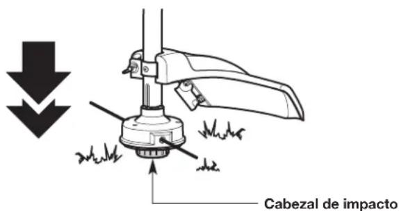 Cabezal de impacto
