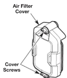 Air Filter Cover Cover Screws