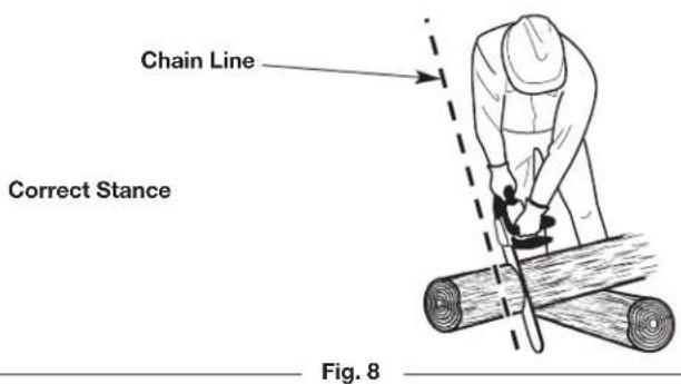 Chain Line Correct Stance Fig. 8