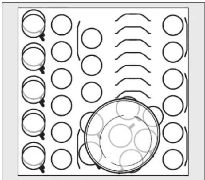MIELE G 7366 SCVi SF AutoDos - Loading for 16 standard place settings with cutlery tray - 1