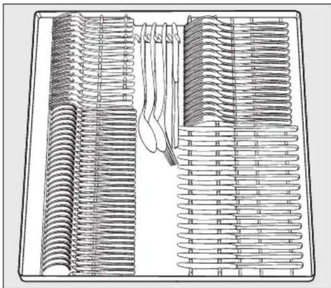MIELE G 7366 SCVi SF AutoDos - Loading for 16 standard place settings with cutlery tray - 3