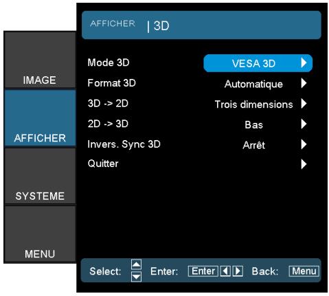 OPTOMA HD50 - Commandes de l'utilisateur - 1