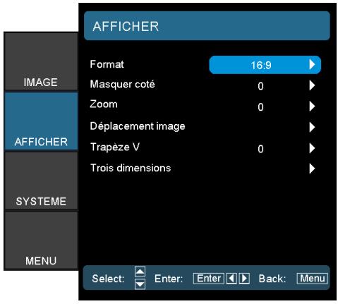 OPTOMA HD50 - Commandes de l'utilisateur - 1