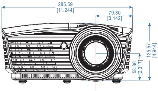 OPTOMA HD50 - Installation au plafond - 3