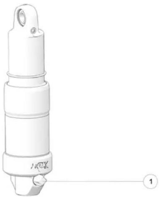 Technical line drawing of a mechanical component with no visible text or symbols