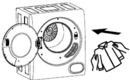 Equator EW 835 - Loading the dryer - 1