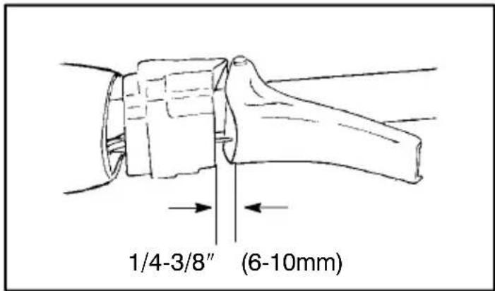 1/4-3/8" (6-10mm)