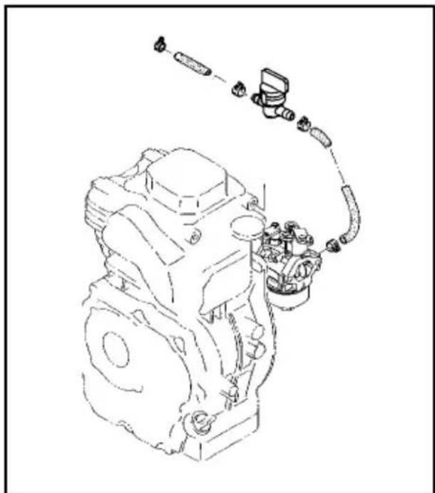 POLARIS 120 XCR (2000) - FuelValve/FuelLines - 1