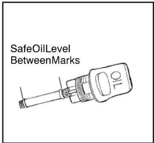 SafeOilLevel BetweenMarks