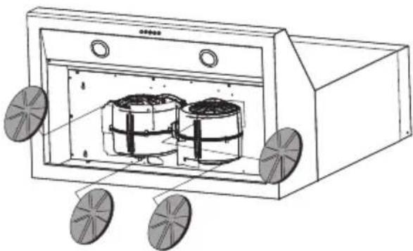 Thor TRH3005 - NON-DUCTED RECIRCULATION CHARCOAL FILTER(not included) - 2