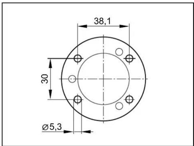 38,1 30 Ø5,3