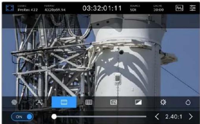 CODE: ProRes 422 FORMAT: 4320p59.94 03:32:01:11 SOURCES SDI CACHE 30:00 ON 2.40:1 >