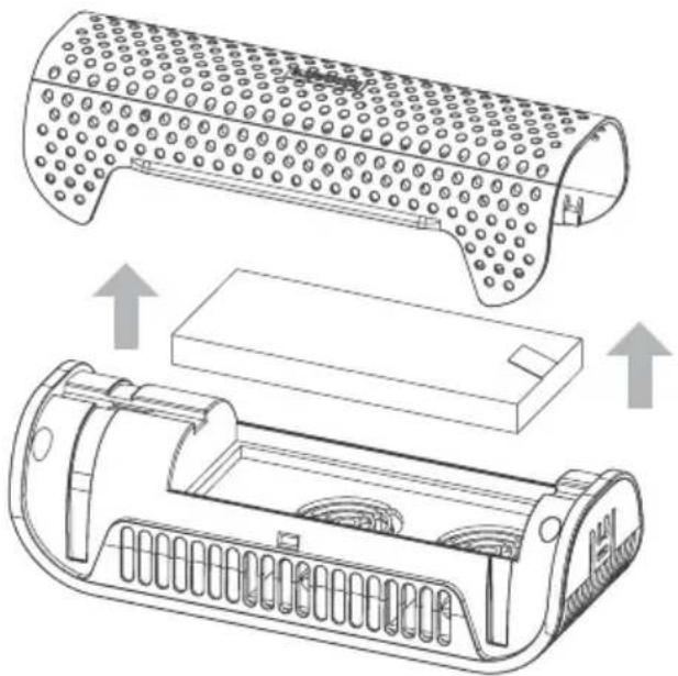 SUNBEAM On-The-Go Fresh SAP0800WH - Replacing filter - 1