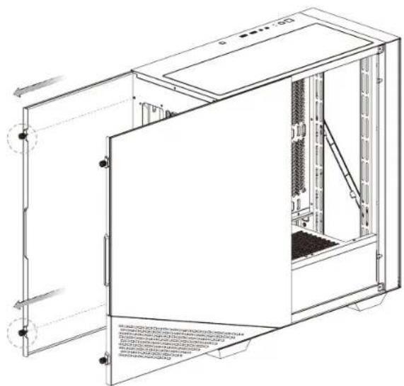 THERMALTAKE Divider 370 TG ARGB - Remove Components - 3