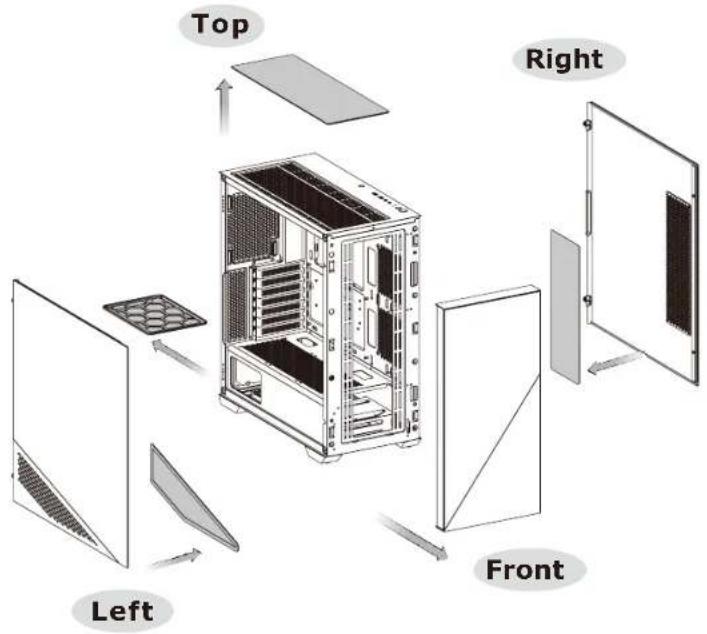 THERMALTAKE Divider 370 TG ARGB - Remove Filters - 2