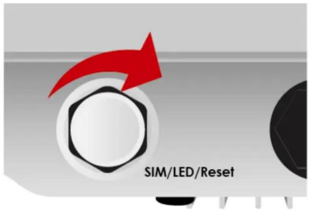 SIM/LED/Reset