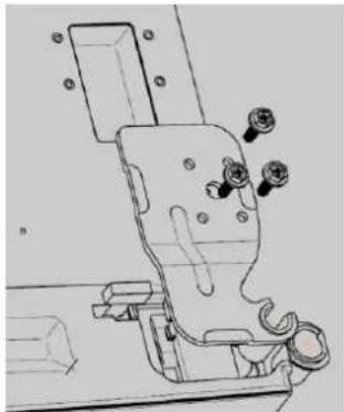 CHiQ CSH431W - Reversing the door - 2