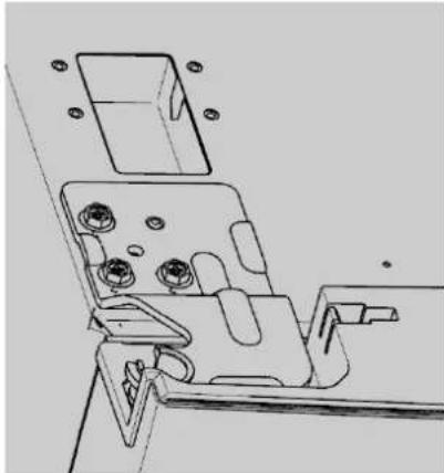 CHiQ CSH431W - Reversing the door - 9