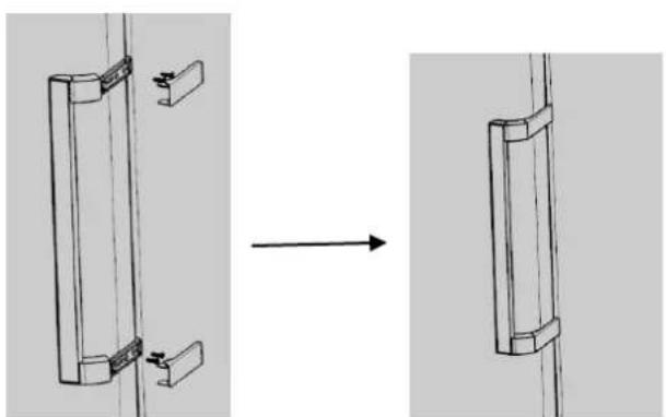 CHiQ CSH431W - Reversing the door - 13