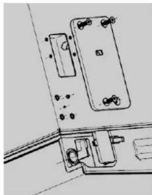 CHiQ CSH431W - Reversing the door - 4