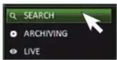Vitek VT-SRL916 - To move to the Search menu while in playback mode - 3