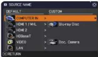 MAXELL MC-WU5501 - SCREEN menu - 2