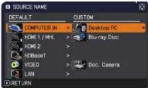 MAXELL MC-WU5501 - SCREEN menu - 4