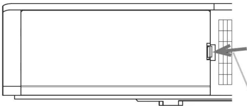 MAXELL MC-WU5501 - Attaching the terminal cover - 2