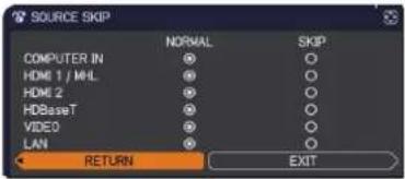 MAXELL MC-WU5501 - OPTION menu - 1